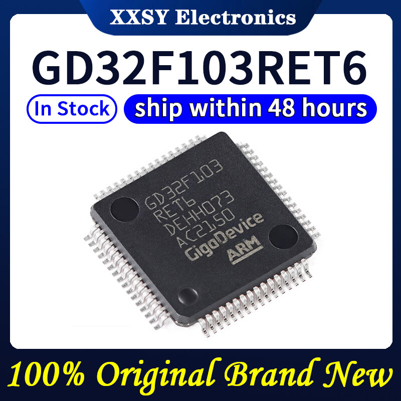 GD32F103RET6 LQFP64 جودة عالية ، أصلية ، جديدة
