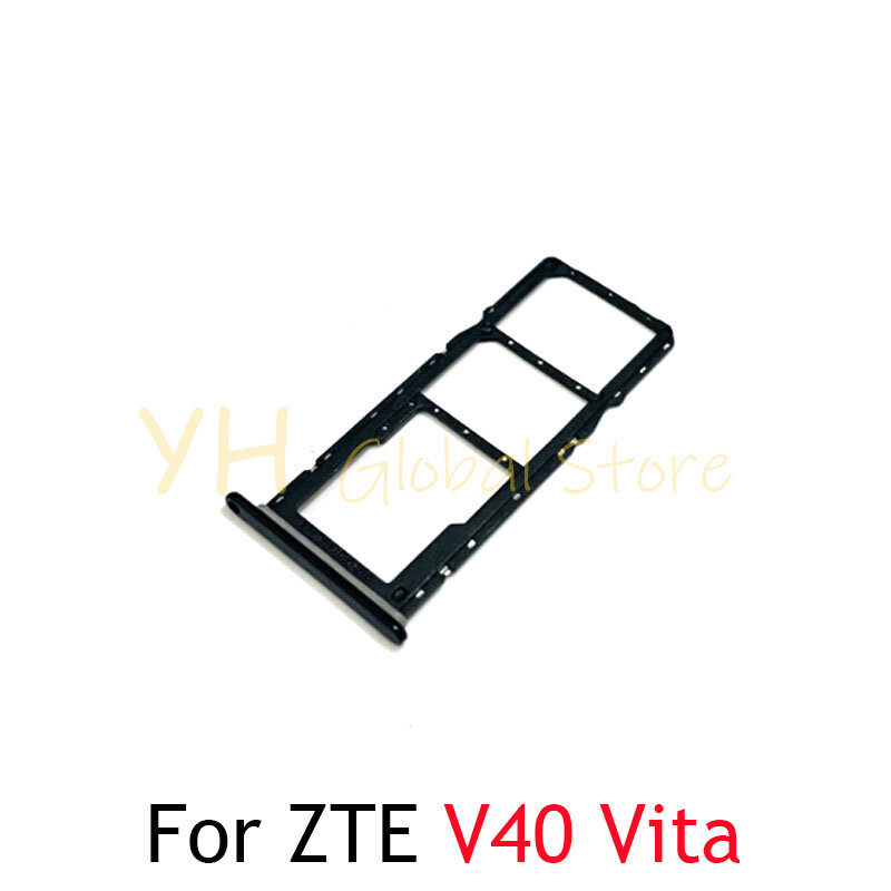 حامل درج فتحة بطاقة Sim لشفرة ZTE ، قطع إصلاح ، شفرة V30 ، V40 ، Vita