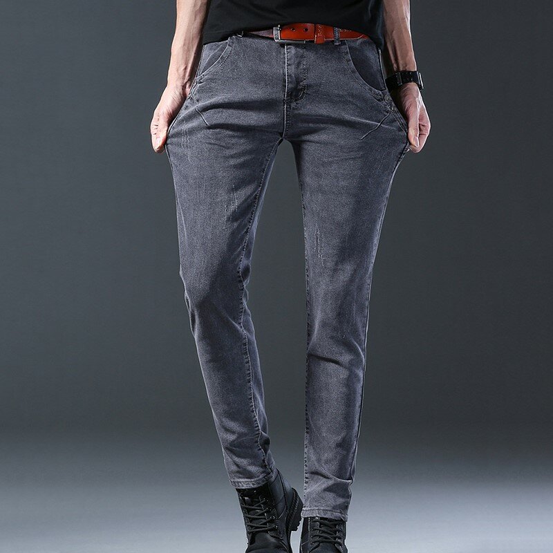 جينز جينز للذكور ، سراويل غير رسمية ، سراويل يومية ، شارع عالي ، جودة عالية ، رائع ، علامة تجارية جديدة ، أزياء ، دروبشيب