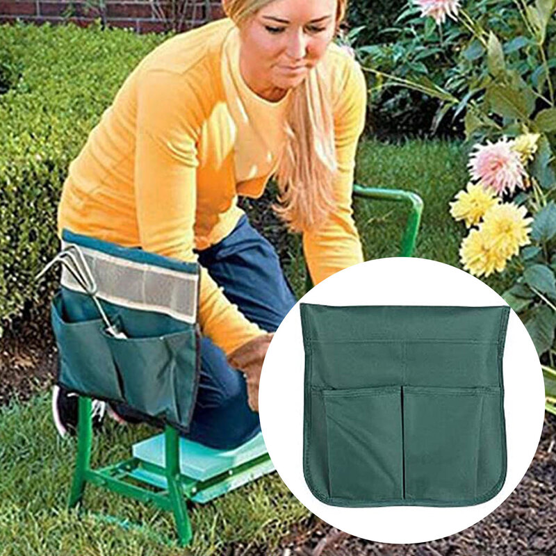 حقيبة أدوات من قماش أكسفورد ، جيوب جانبية ، مناسبة للمنزل ، الحديقة ، الركوع ، المقاعد ، الأجهزة