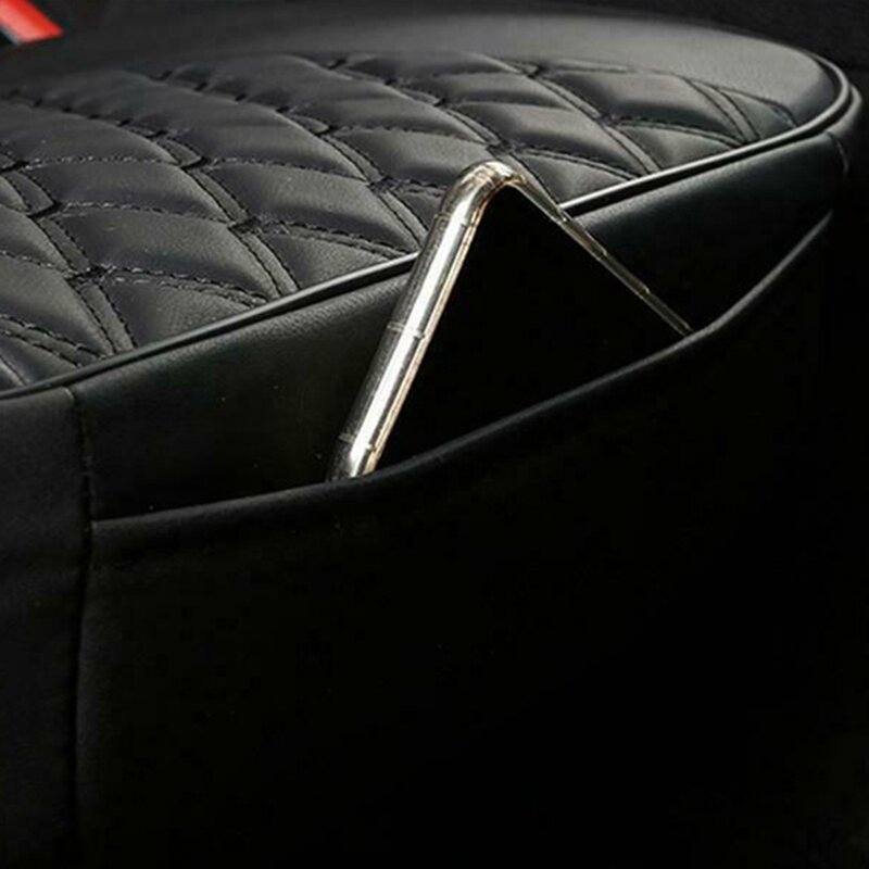 غطاء وسادة المقعد الخلفي العالمي للسيارة ، غطاء بدون مسند ظهر ، واقي لمعظم السيارات ، مجموعة واحدة