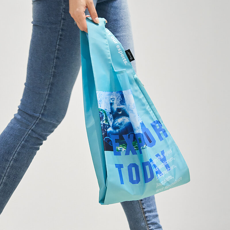 حقائب تسوق صديقة للبيئة لسوبر ماركت متوسطة الحجم ايكو أكسفورد حقائب للحيوانات الاليفة مصنع مباشرة حقائب تسوق بمقابض حمل يمكن تخصيصها