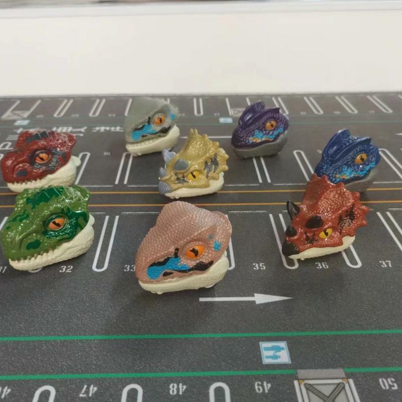 مجموعة سيارة لعبة ديناصور للأطفال ، مركبة قابلة للسحب ، ألعاب سيارة حيوانات ، شاحنة صغيرة ، شخصية ديناصور ، هدية تعليمية للأولاد