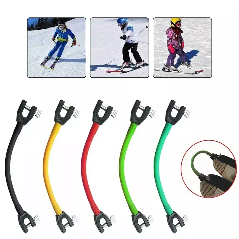 تزلج تلميح موصل للمبتدئين ، الأطفال التدريب المعونة ، في الهواء الطلق ، ممارسة ، الرياضة ، على الجليد ، اكسسوارات ، 7 ألوان ، الشتاء