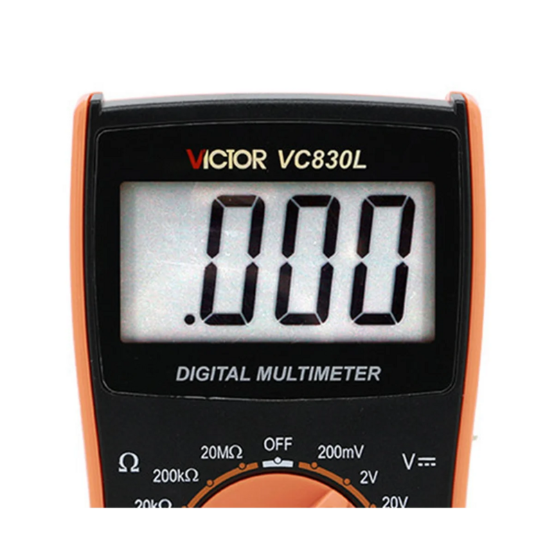 مقياس رقمي صغير فيكتور للكهربائي ، مقياس التيار الكهربائي عالي الدقة ، الجيب ، VC830L