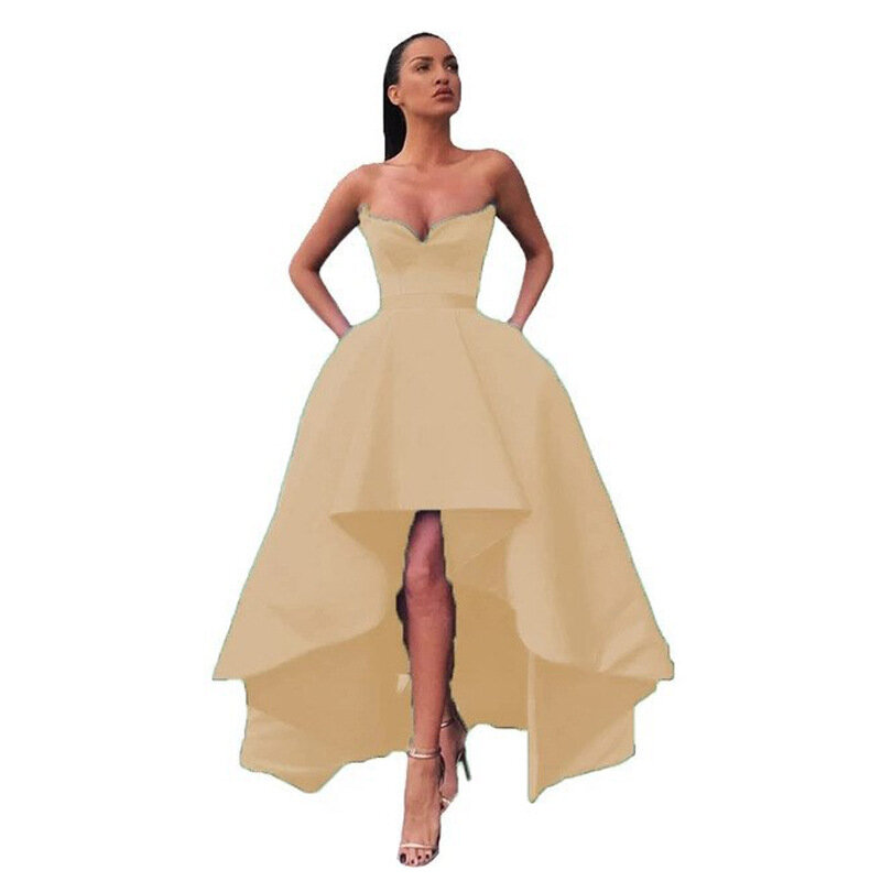 فستان علوي أنبوبي بسيط ، MK1457