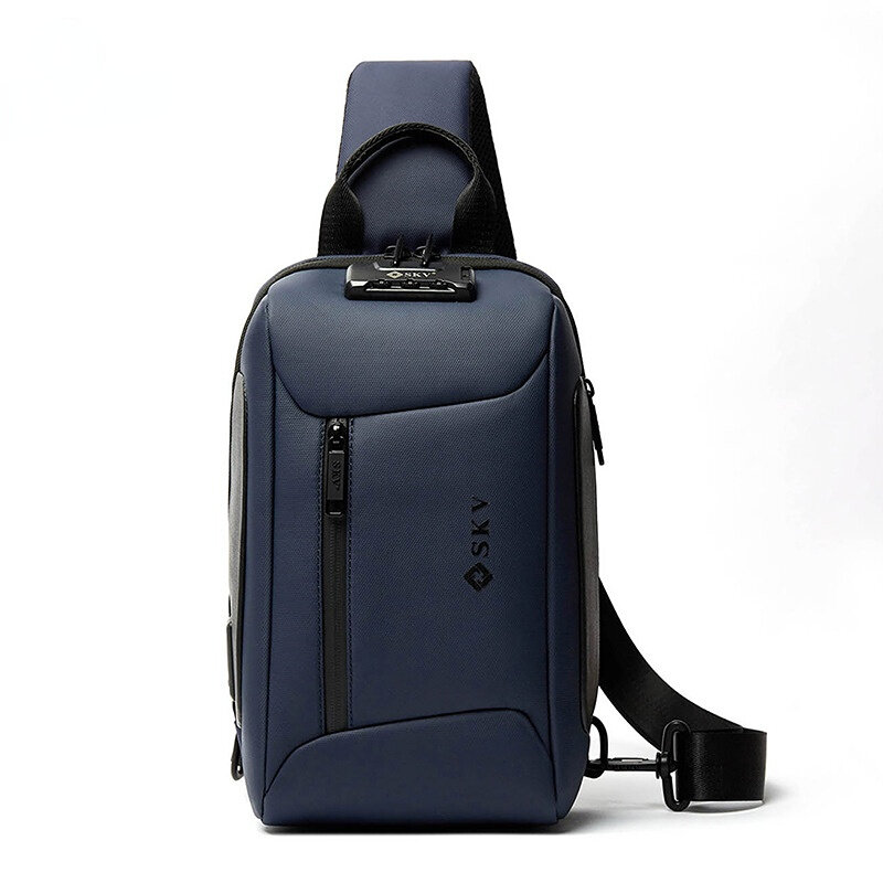 Brand New Multifunction Crossbody Bag for Men Anti-theft Shoulder Messenger Bags Male Waterproof Short Trip Chest Bag Pack