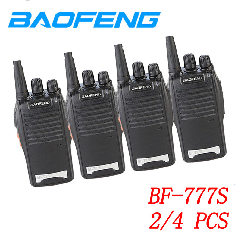 BF777S 4 قطعة أو 2 قطعة/الحزمة Baofeng اسلكية تخاطب عالية الطاقة البيني يده راديو السيارة فندق المنزل في الهواء الطلق