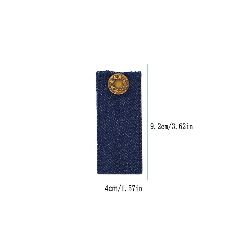 3 قطعة أزرار قابل للتعديل التفكيك قابل للسحب الجينز الخصر زر الفرقة تمديد أبازيم بانت حزام المتوسع