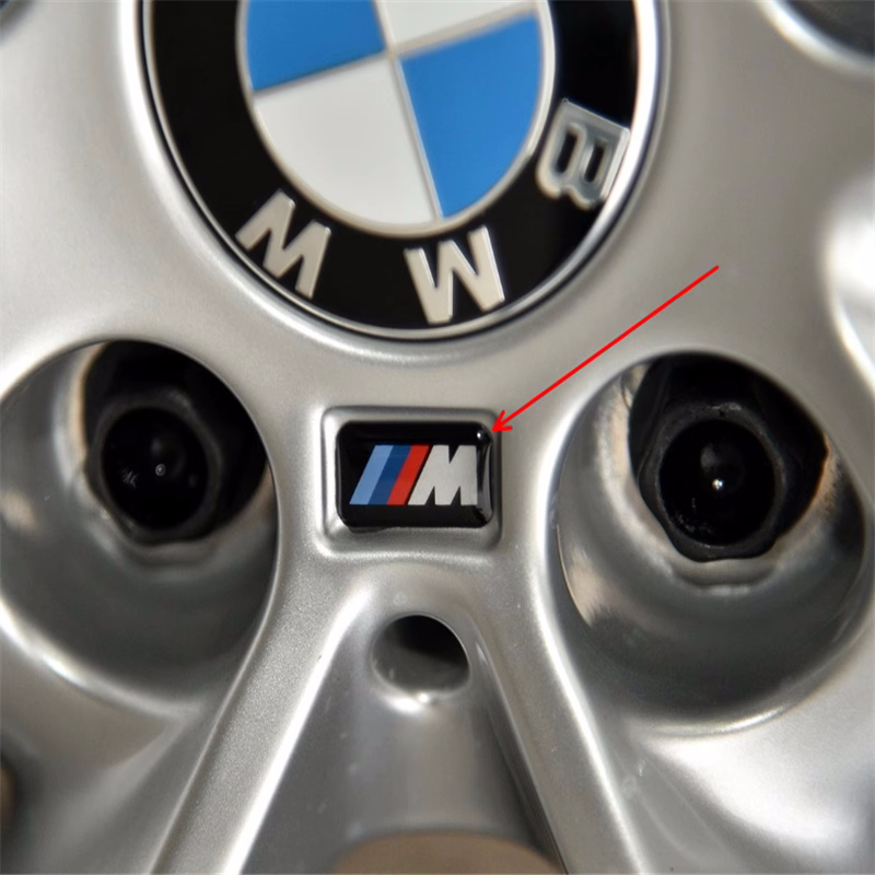 أغطية محور عجلة قيادة السيارة ، ملصق شارة شعار مركزي ، ملصق ذاتي الصنع ، جميع BMW E46 ، E39 ، E38 ، E90 ، E60 ، E36 ، F30 ، F20 ، X1 ، X3 ، X5 ، شعار M