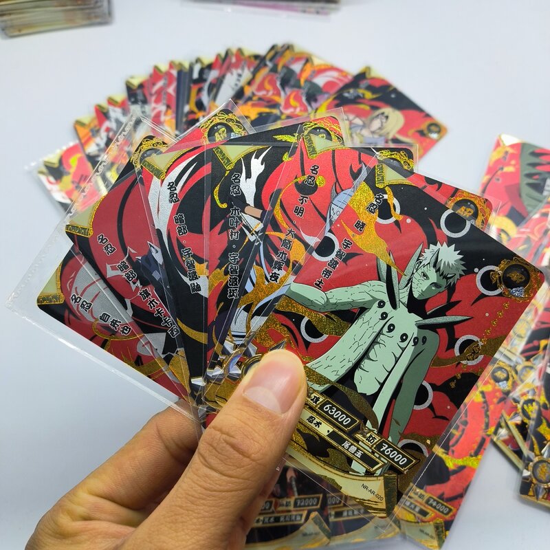 مجموعة بطاقات ناروتو أو بطاقات ناروتو لمقتنيات بطاقات ناروتو أنمي غارا أر هارونو آر ساكورا أوروتشيمارو أوشيها ساسوكي ألعاب للأطفال