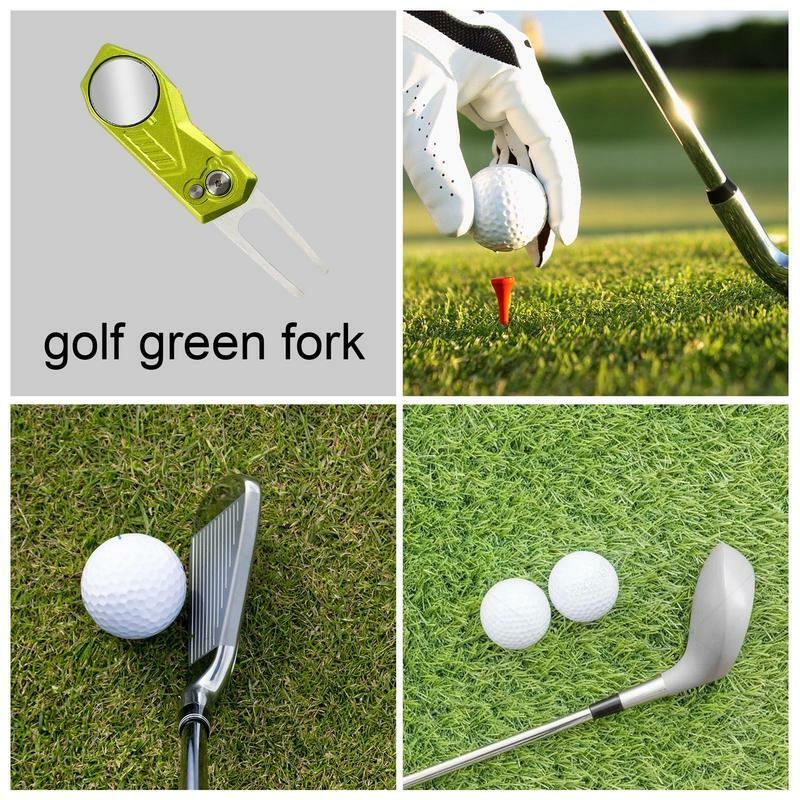 أدوات وضع الغولف المعدنية للنساء ، أداة ديفت المنبثقة ، شوكة خضراء ، معدات اللعب ، نادي الغولف ، مجموعة التدريب ، ملعب الغولف