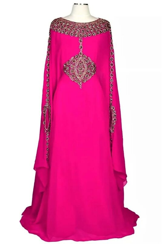 دبي فستان فرشة إسلامي فستان طويل فستان رائع موضة طويلة قفطان