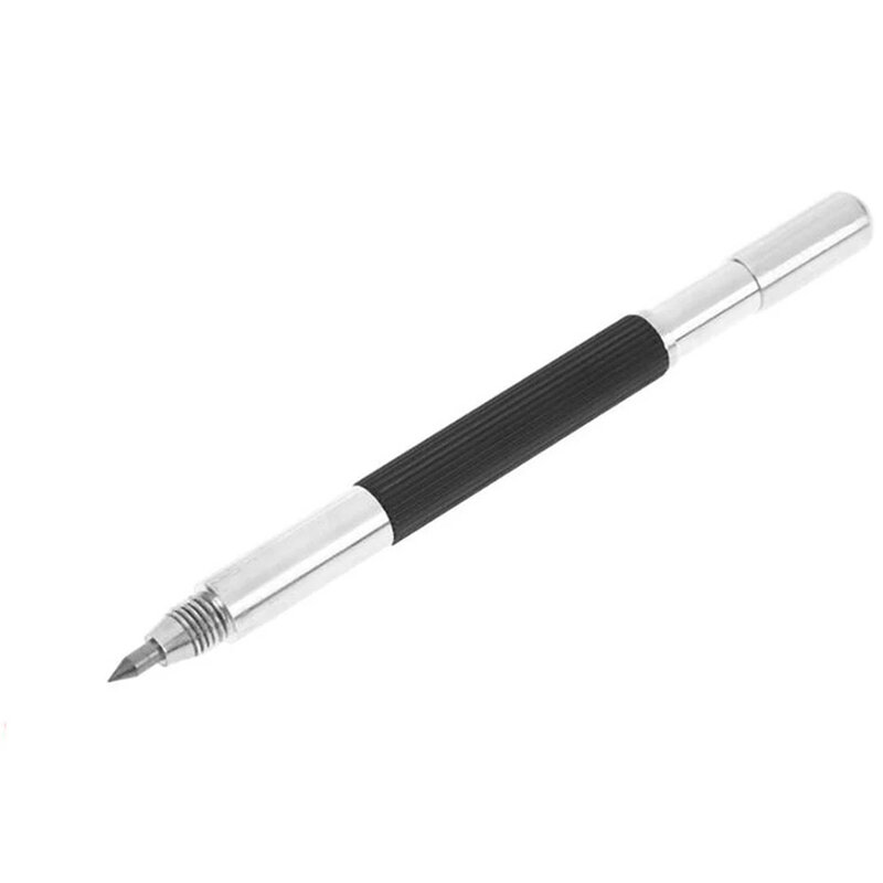 قلم نقش مزدوج النهاية من الكربيد ، قلم نقش ، قلم نقش ، فولاذ فضي مقاوم للصدأ ، متين ، 3 طقم