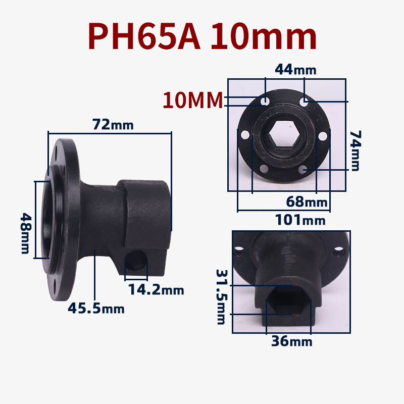 الحديد غطاء الرأس الجمعية أجزاء لشركة هيتاشي PH65A 85A 95A 100A 8 مللي متر 10 مللي متر الكهربائية اختيار الحديد رئيس تشاك استبدال