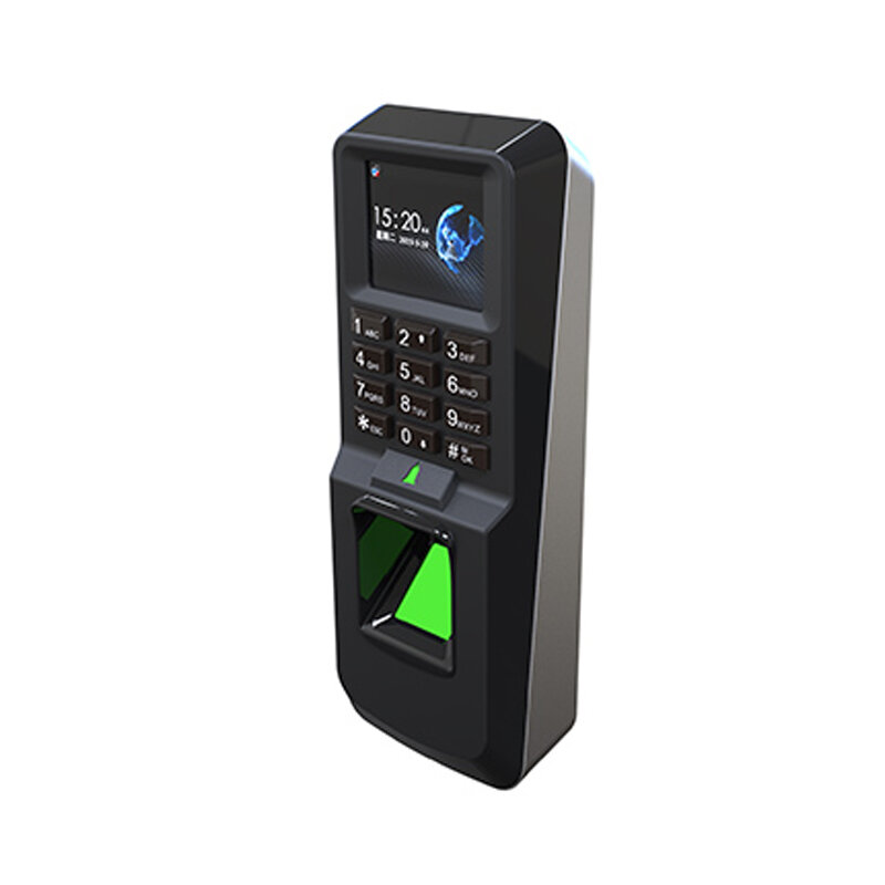 جهاز استشعار التعرف على بصمات الأصابع التحكم في الوصول ، TFT ، لوحة مفاتيح RFID ، KHz ،