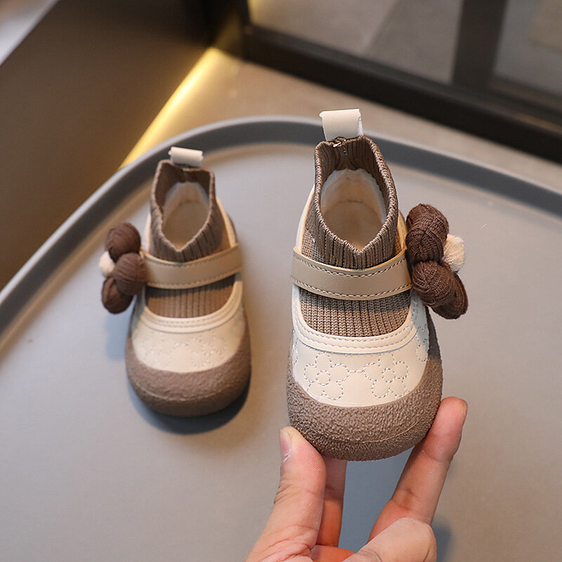 حذاء الأميرة السفلي الناعم للأطفال ، أحذية للأطفال البنات ، عمر 0-3 سنوات ، جديد ، 2023