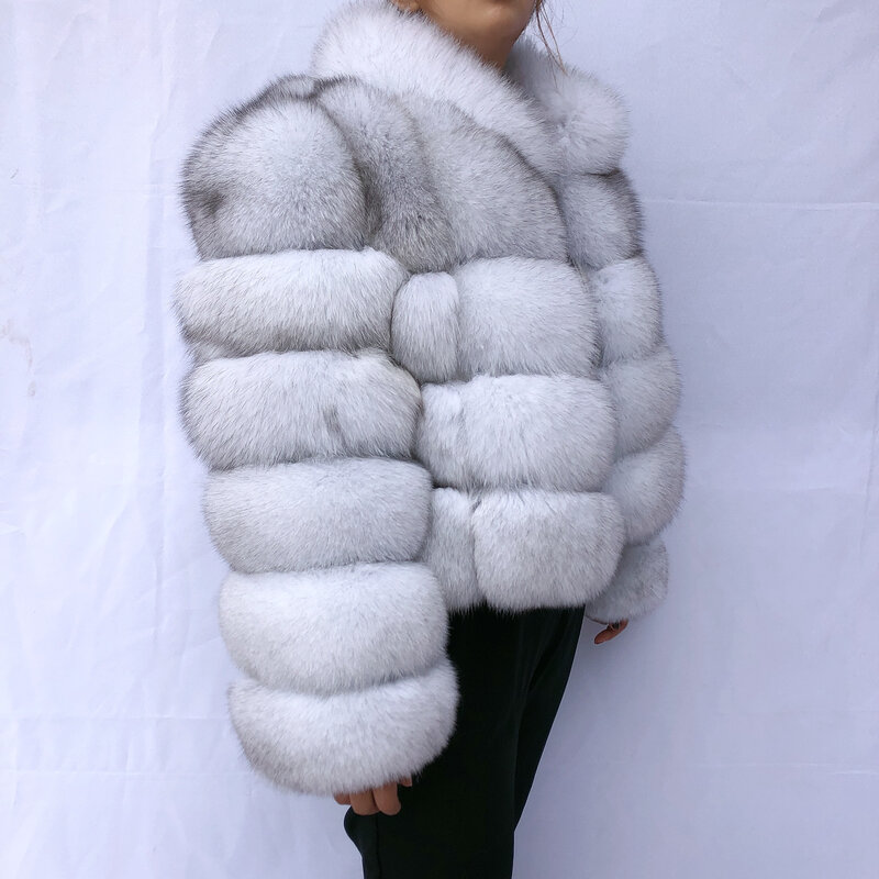 معطف الشتاء النساء 100% الطبيعية الثعلب الفراء معطف سستة يتحول إلى الثعلب الفراء سترة معطف الفرو الطبيعي معاطف الفراء الحقيقي سترة الفراء سترة
