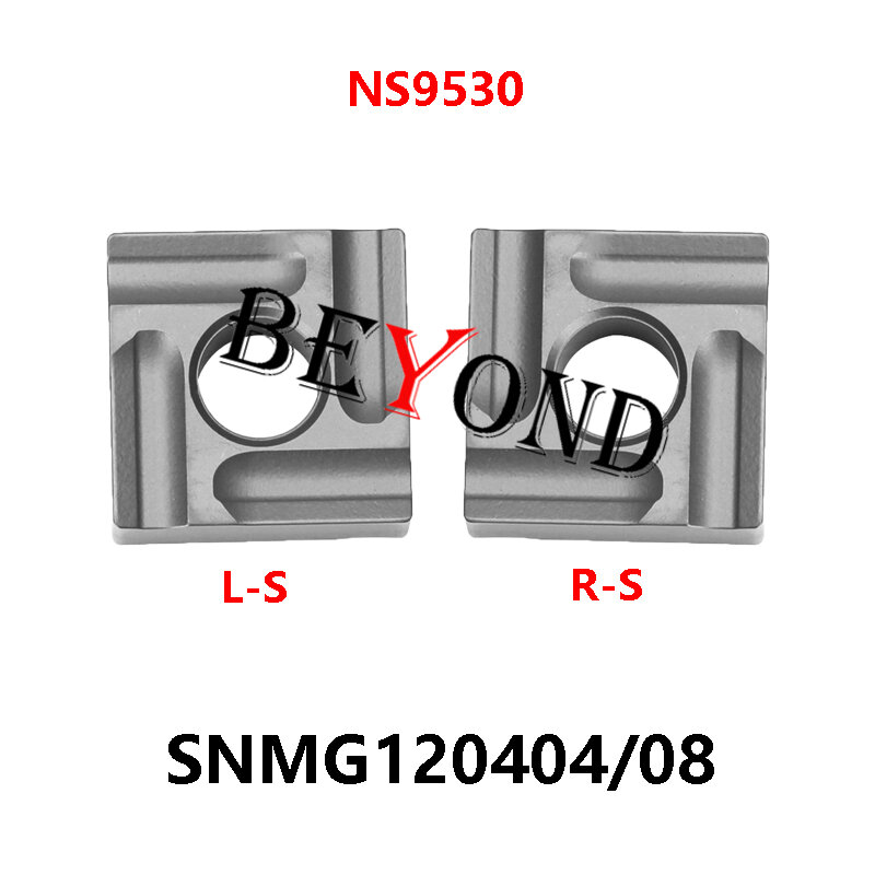 100% الأصلي SNMG120408R-S NS9530 SNMG120404R-S SNMG120408L-S فتحة القاطع كربيد إدراج أدوات التصنيع باستخدام الحاسب الآلي SNMG 120408 SNMG120408 R-S