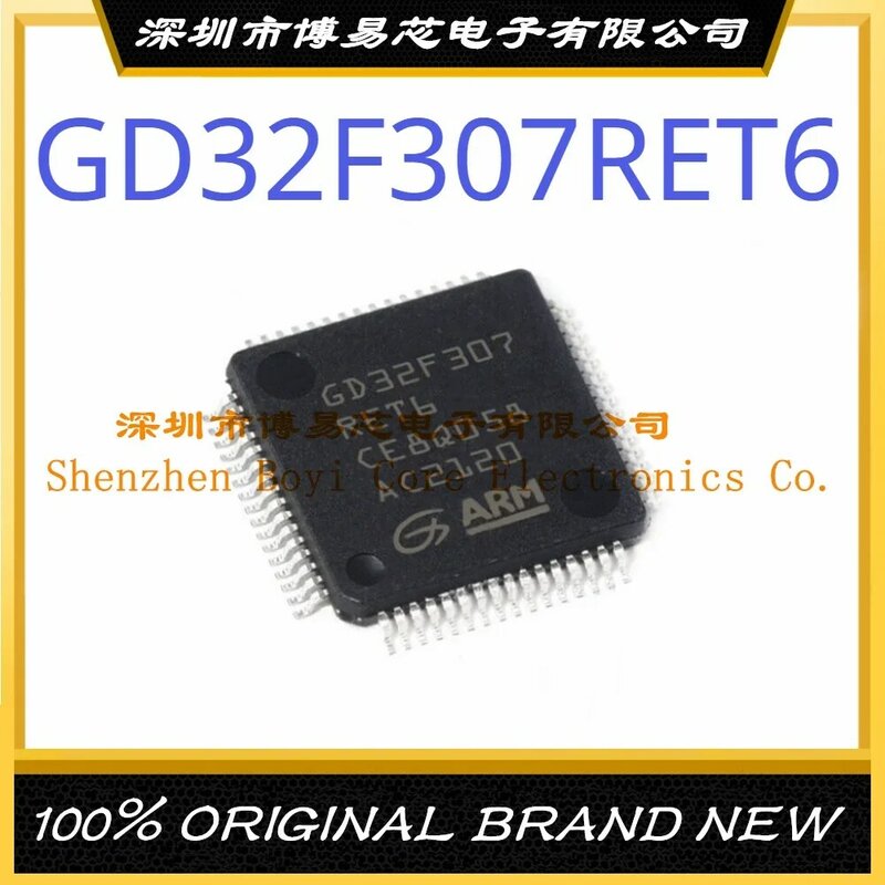 GD32F307RET6 حزمة LQFP-64 ARM Cortex-M4 120MHz فلاش: 512KB RAM: 96KB MCU (MCU/MPU/SOC)