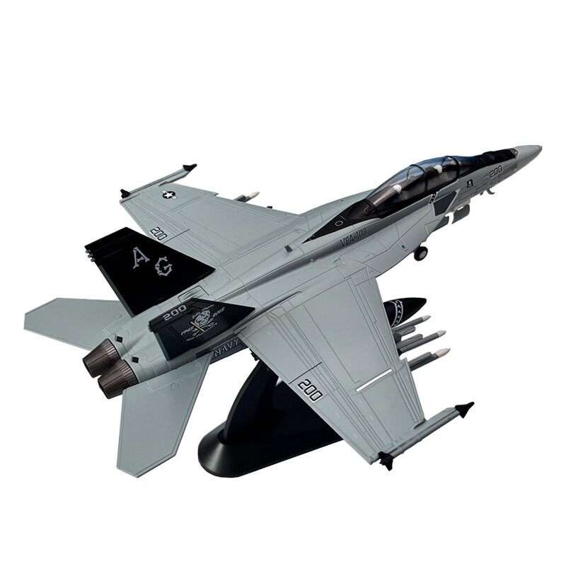 نموذج طائرة عسكرية للجيش الأمريكي ، F-18 ، سوبر الدبور ، مقاتلة محمولة على السفن ، معدن ديكاست نهائي ، مجموعة ألعاب ، هدايا ، F/A-18F ، 1:72