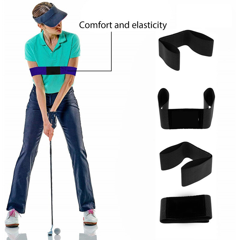 Golfs اليد حركة تصحيح حزام متعددة الأغراض Golfs التدريب مساعدة للداخلية في الهواء الطلق