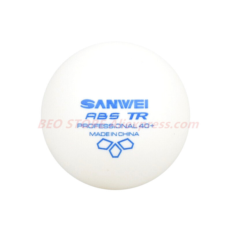100 كرات تنس طاولة كرة سانوي جديد 3-star TR ABS مادة البلاستيك المهنية 40 + تدريب سانوي كرة بينغ بونغ