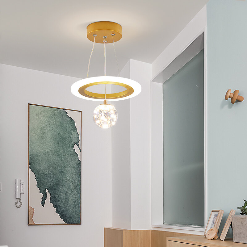 مصباح سقف LED للممر ، ثريا منزلية حديثة ، مصباح ممر لغرفة النوم ، المعيشة ، غرفة الطعام ، مصابيح داخلية