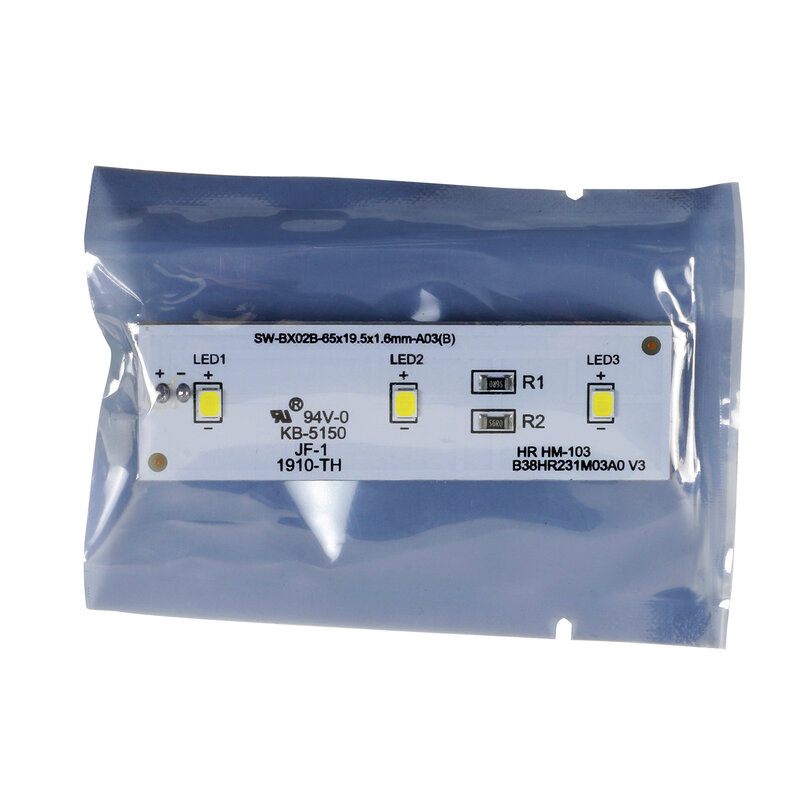 LED قطاع تيار مستمر 12 فولت للثلاجة الكهربائية ZBE2350HCA SW-BX02B B38HR231M03A0 V3