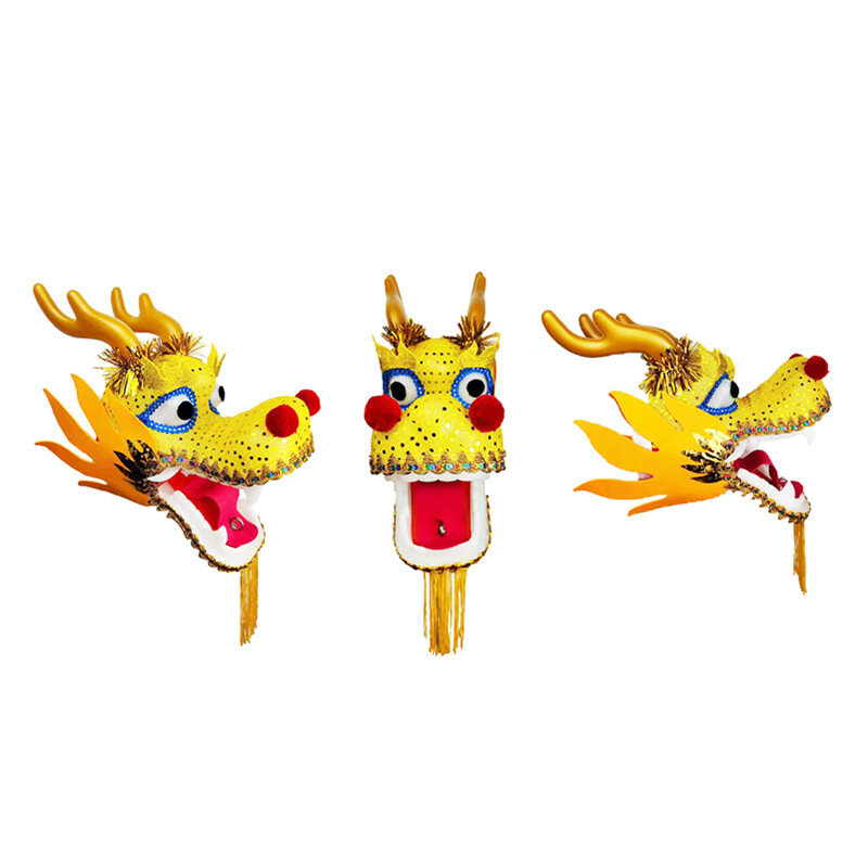 50 أنماط التنين الرقص الشريط الدعائم الصينية السنة الجديدة هدية الرقص مع التنين التقليدية مهرجان أداء مضحك الممارسة