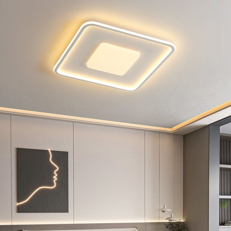 مصابيح سقف حديثة LED لديكور المنزل ، مصابيح داخلية ، تركيبات إضاءة بسيطة ، غرفة نوم ، غرفة معيشة ، مطبخ