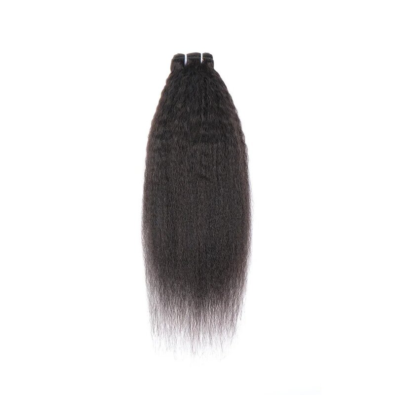 خصلات شعر بشري برازيلي مستقيم ، وصلات شعر ريمي ، لحمة ياكي ، 10-24 بوصة ، 1 way ، 3 way