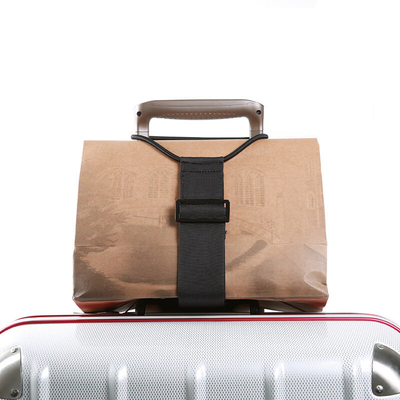 حزام أمتعة مرن متعدد الألوان قابل للتعديل ، أحزمة الأمتعة بنجي ، حزام حقيبة ، أمان السفر ، حمل الأشرطة