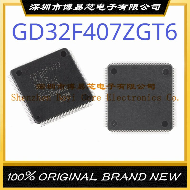 GD32F407ZGT6 حزمة LQFP-144 ARM Cortex-M4 168MHz فلاش: 1MB RAM: 192KB MCU (MCU/MPU/SOC)