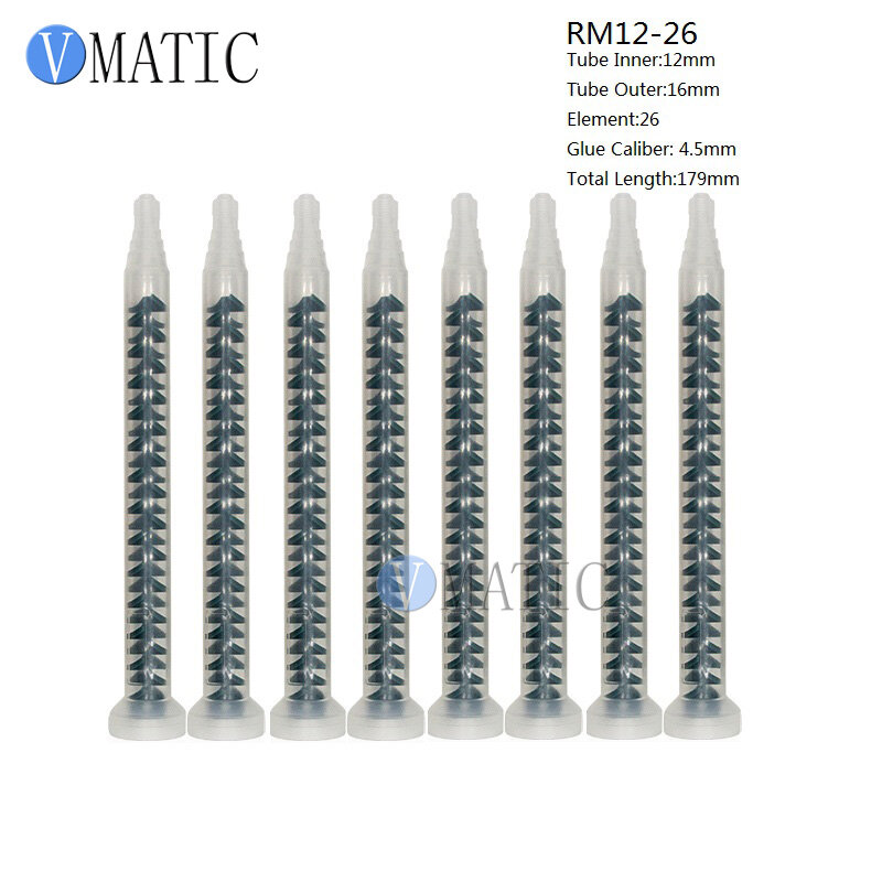 شحن مجاني VMATIC الراتنج الديناميكي خلاط RM12-26 خلط فوهات خلاط ثابت 10 قطعة