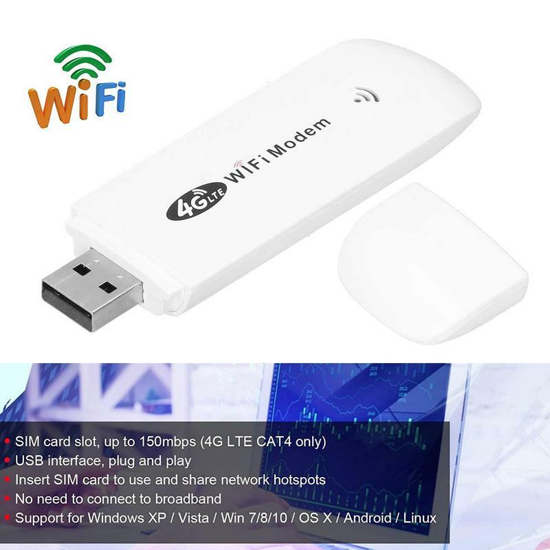 محول USB واي فاي للكمبيوتر ، واي فاي صغير هوائي ، استقبال إيثرنت ، بطاقة شبكة لاسلكية ، سطح المكتب ، كمبيوتر محمول ، 150Mbps ، 4G