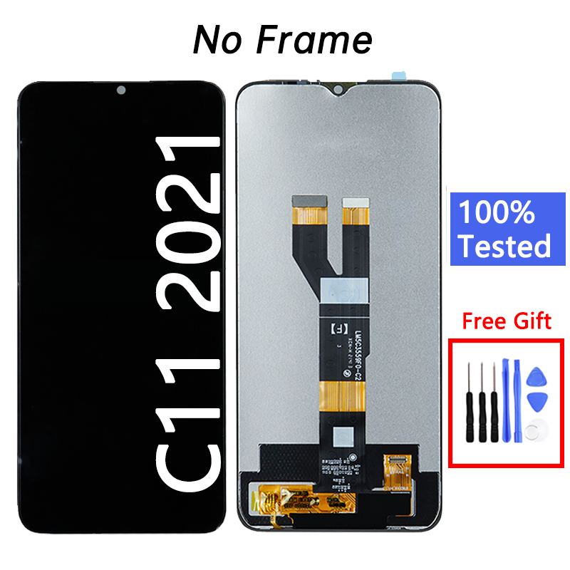شاشة LCD بديلة لهاتف Realme ، هاتف محمول ، شاشة ، Realme C20 ، C21 ، C11 ، من نوع Realme