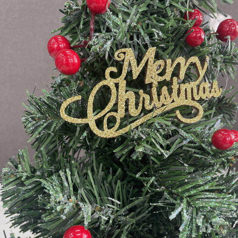 مجموعة شجرة عيد الميلاد الصغيرة للمنزل ، ديكور سطح المكتب ، فناء وحديقة ، Prop بها بنفسك الدعامة الإبداعية للأطفال ، هدية السنة الجديدة سعيدة