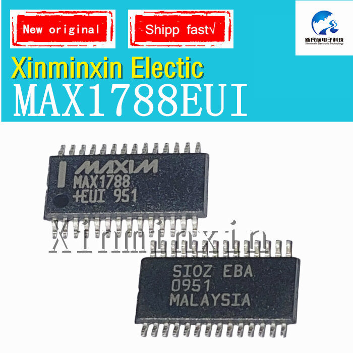 رقاقة SMD IC ، أصلية ، متوفرة في المخزن ، MAX1788EUI + T ، MAX1788EUI ، TSOP28 ، 1 قطعة