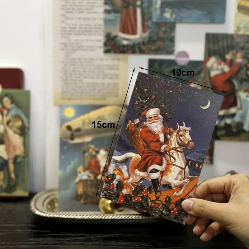 بطاقات المعايدة فارغة عيد الميلاد ، بطاقة بريدية خمر ، لا علامات الظهر ، بطاقات عيد الميلاد ، بطاقات المعايدة ، بطاقات المعايدة ، بطاقات المعايدة عيد الميلاد ، 30 قطعة