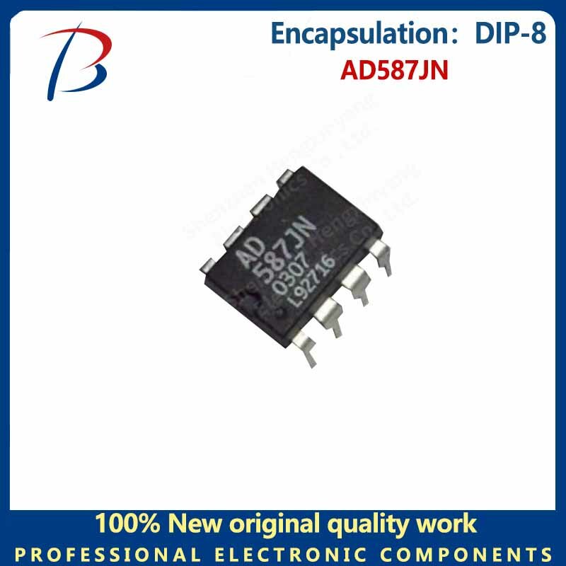 حزمة DIP-8 عالية الدقة ، AD587JN ، مرجع الجهد ، 10 فولت ، 5