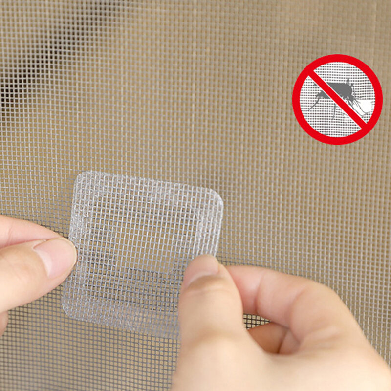 لاصق مكافحة البعوض نافذة إصلاح ملصقات الشاشة ، إصلاح صافي ، يطير ، الحشرات ، 15 قطعة