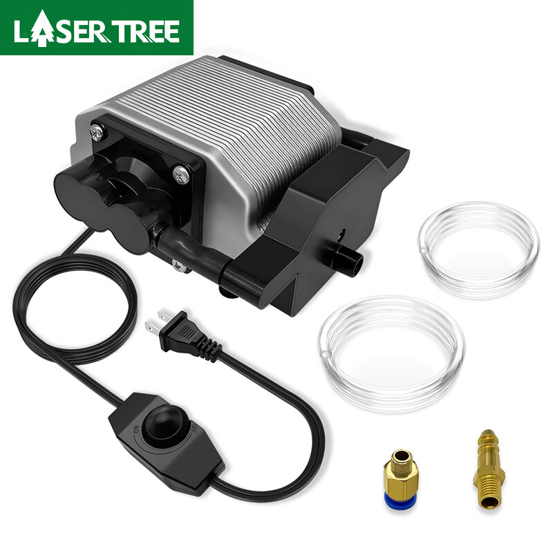الليزر شجرة الهواء مساعدة ضاغط التيار المتناوب 110 فولت/220 فولت الليزر الهواء مساعدة مضخة لقطع الليزر وحفر قابل للتعديل 10-30 لتر/دقيقة