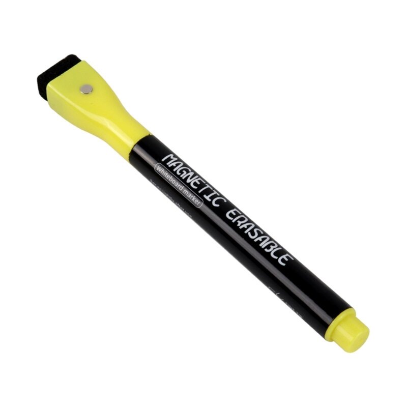 مجموعة أقلام وممحاة للسبورة البيضاء، قلم تحديد للمسح الجاف، قلم ذو طرف رفيع، قلم تحديد للألواح البيضاء 24BB