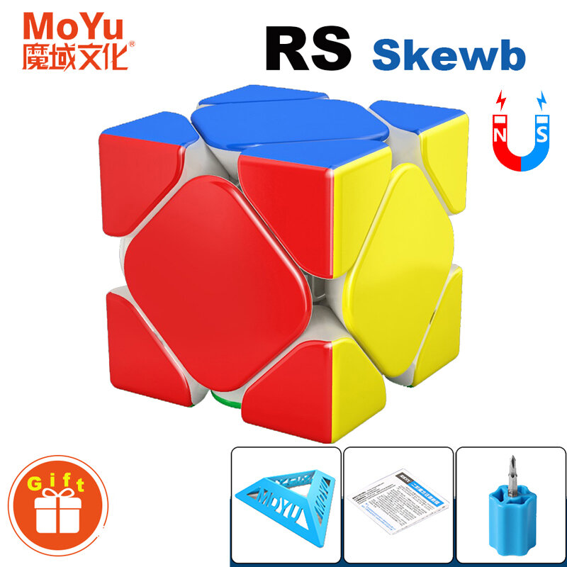 مكعبات سريعة من  لعبة ألغاز MoYu مزودة بمغناطيس 2 × 2 3 × 3 4 × 4 5 × 5 روبيك المكعب السحري 3 × 3 × 3 4 × 4 × 4 × 4 × 3 4 × 4 مجري روبيك كوبو ماجيكو