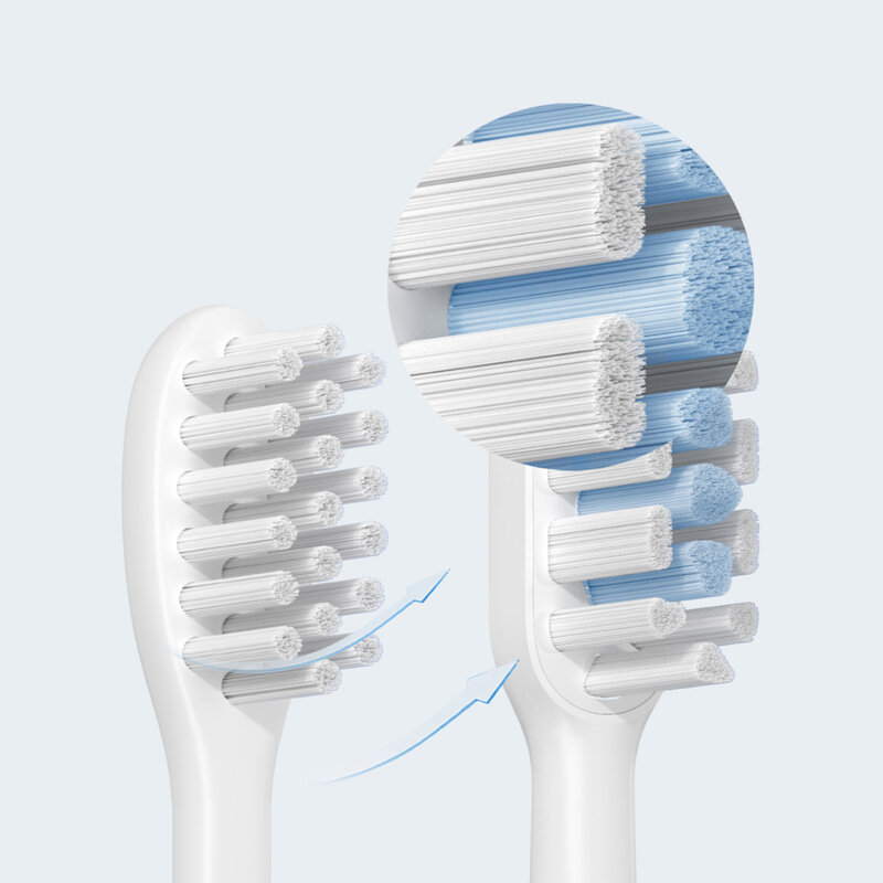 شاومي MIJIA T301/T302 سونيك الذكية فرشاة الأسنان الكهربائية رؤساء فرشاة الأسنان استبدال فرشاة رئيس ل T301 T302 فرشاة الأسنان Nozzles