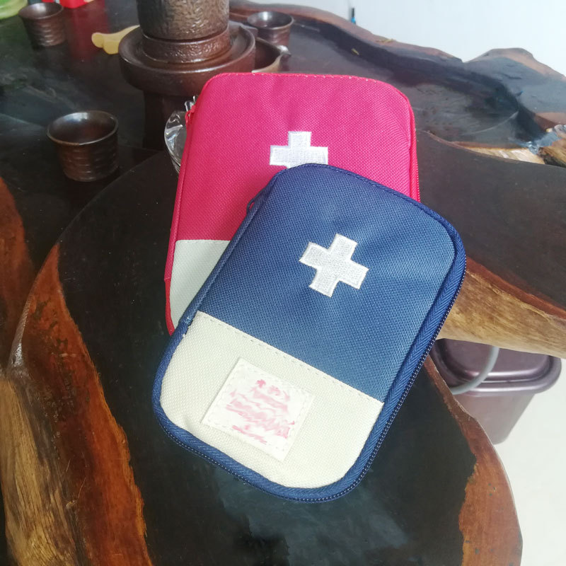 المحمولة الإسعافات الأولية الطبية عدة السفر في الهواء الطلق التخييم مفيدة الطب الصغير حقيبة التخزين التخييم الطوارئ بقاء حقيبة حبة