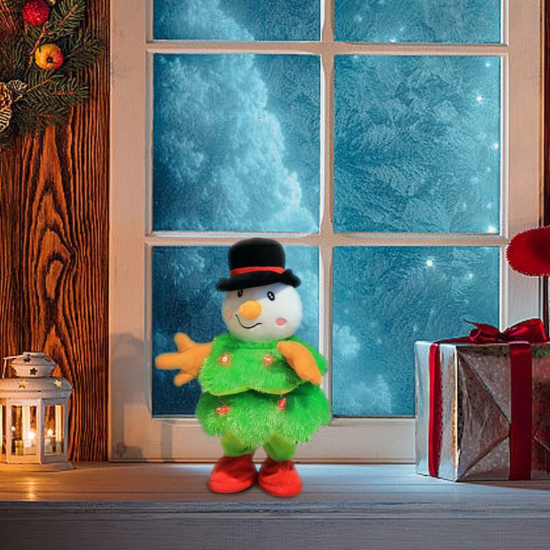 شجرة عيد الميلاد الكهربائية للأطفال ، شجرة عيد الميلاد الممتعة ، ألعاب الغناء ، ديكورات الدمية ، ، من من من