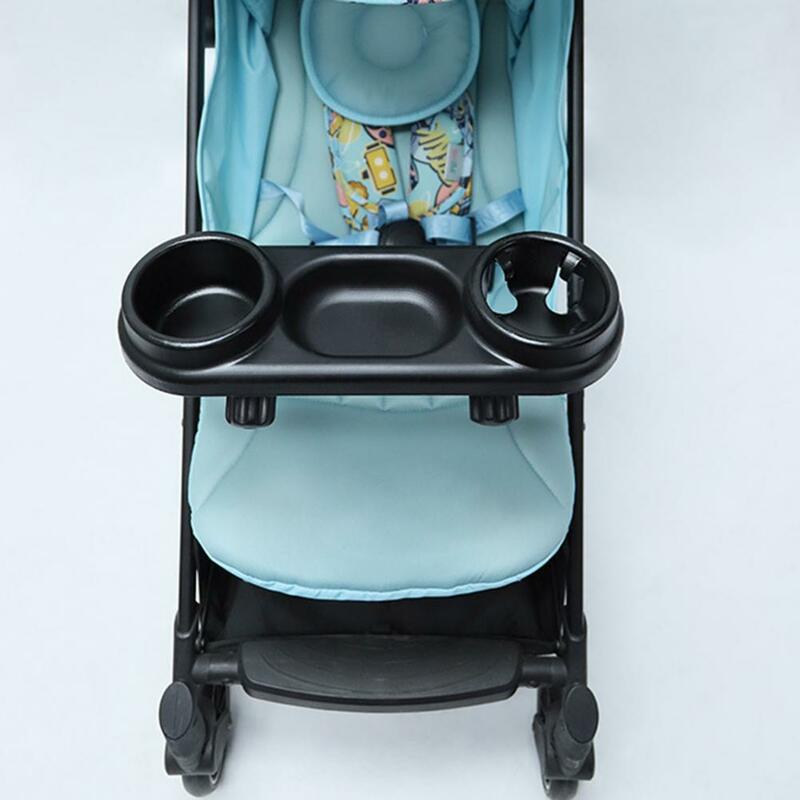 عربة طفل لوحات المدمج في شريط تثبيت مرنة ABS صينية وجبات خفيفة عربة العالمي اكسسوارات للطفل