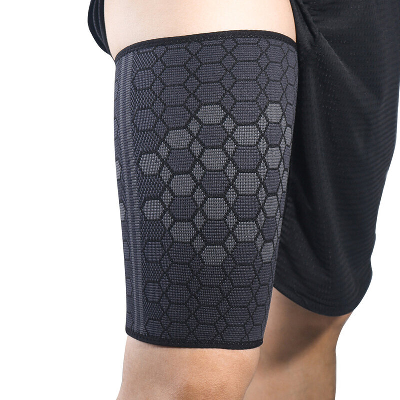 TopRunn 1 قطعة جيوب ضغط الفخذ-رباعية و Hamstring دعم-العلوي أكمام الساقين للرجال والنساء-تنفس ، مرونة ، AntiSlip